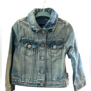 Toddler Icon Denim Jacket- never worn with tag